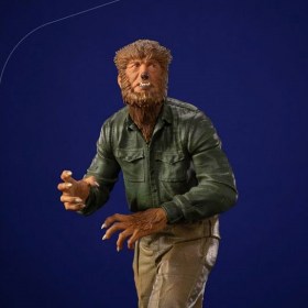 The Wolf Man Universal Monsters Art 1/10 Scale Statue by Iron Studios